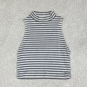 Forever 21 Striped Crop Top-Size S